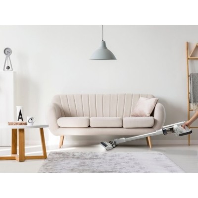 Вертик.беспроводный пылесос Gorenje SVC252FMWT/контейн/3 в 1-ручн и вертик/ HEPA/45 мин/белый (SVC252FMWT)