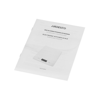 Весы Ardesto кухонные Lemon, 5кг, AAAx2 в компл, стекло, многоцветный (SCK-893LEMON)