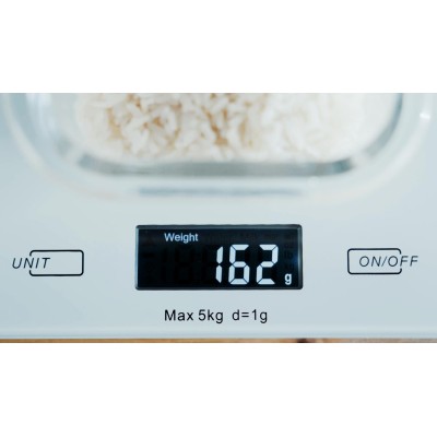 Весы Ardesto кухонные, 5кг, AAAx2 в компл, стекло, белый (SCK-893W)