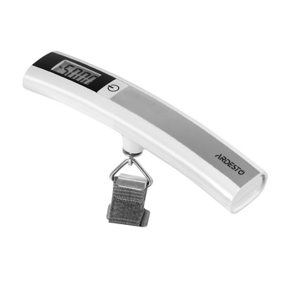 Весы электронные дорожные Ardesto, 50кг, CR2032x1 в компл, пластик/металл, белый (SC10)