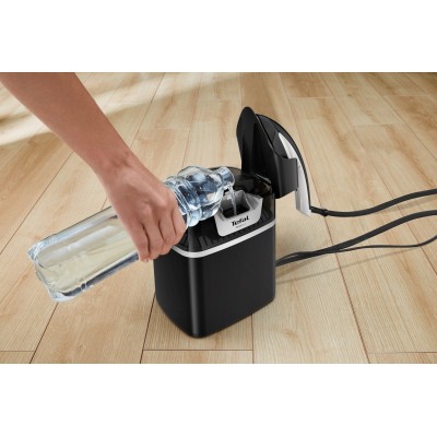 Гладильная система Tefal IXEO+, 2980Вт, 1000мл, паровой удар -90гр, верт. отпаривание, керам. подошва, черный (QT1510E0)