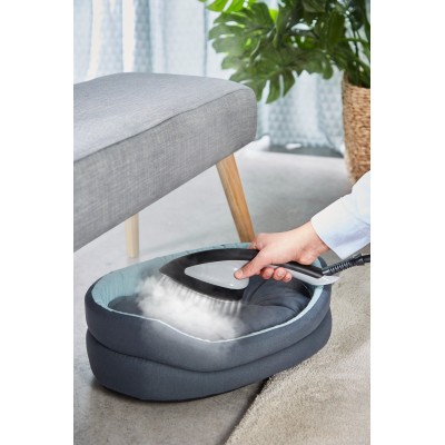 Гладильная система Tefal IXEO+, 2980Вт, 1000мл, паровой удар -90гр, верт. отпаривание, керам. подошва, черный (QT1510E0)