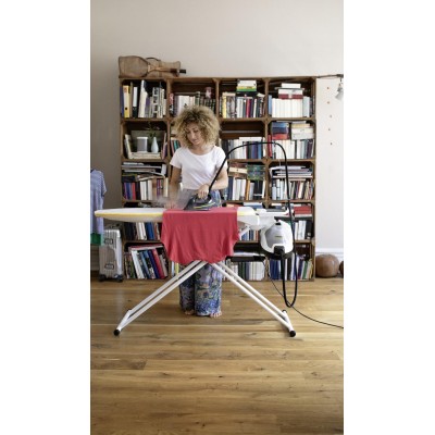 Гладильная станция паровая Karcher SI 4 EasyFix Premium Iron, 2000Вт, 800мл, верт. отпаривание, нерж. сталь, черно-белый (1.512-490.0)