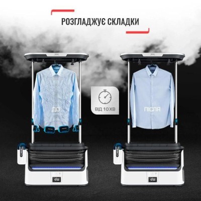 Автоматический паровой шкаф Tefal Care For You, 1800Вт, 2000мл, паровой удар -65гр, белый (YT4050E1)