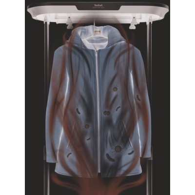 Гладильный шкаф Tefal паровой CARE FOR YOU, 3100Вт, 2000мл, постоянный пар - 65гр, черно-белый (YT3040E1)