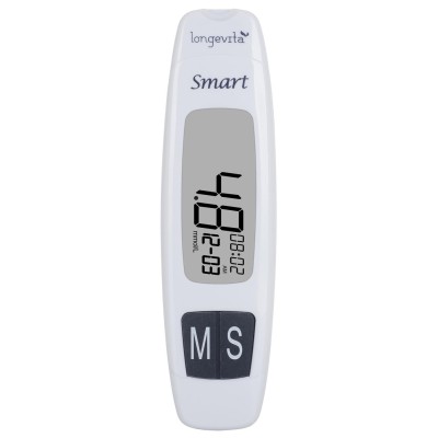 Глюкометр LONGEVITA Smart Система для вимiр.глюкози в кровi Глюкометр LONGEVITA Smart Система для вимiр.глюкози в кровi