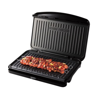Гриль George Foreman прижимной Fit Grill Large 2400Вт, темп. режимов-1, пластик, черный (25820-56)