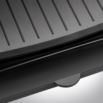 Гриль George Foreman прижимной Fit Grill Large 2400Вт, темп. режимов-1, пластик, черный (25820-56)