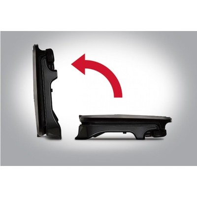 Гриль George Foreman прижимной Fit Grill Large 2400Вт, темп. режимов-1, пластик, черный (25820-56)