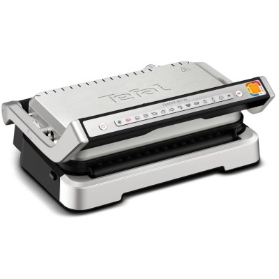 Гриль Tefal прижимной OptiGrill 4in1 XL 2200Вт, темп. режимов-4 съёмные пластины, металл (GC784D30)