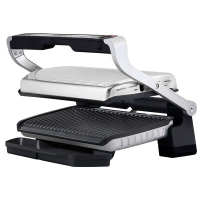 Гриль Tefal прижимной OptiGrill+ XL 2000Вт, темп. режимов-4, съёмные пластины, металл (GC722D34)
