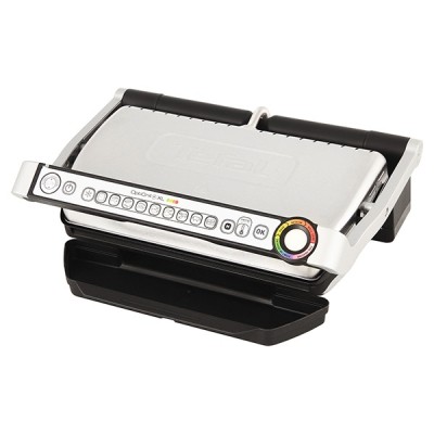 Гриль Tefal прижимной OptiGrill+ XL 2000Вт, темп. режимов-4, съёмные пластины, металл (GC722D34)
