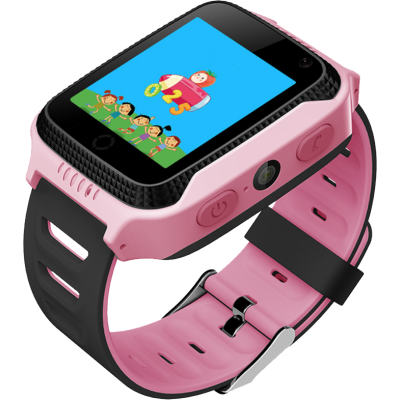 Дитячий смарт-годинник G900A Smart Watch с GPS трекером Рожевий