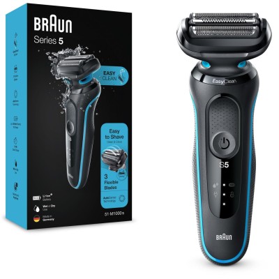 Електрична бритва BRAUN Series 5 51-M1000s чорна/м'ятна