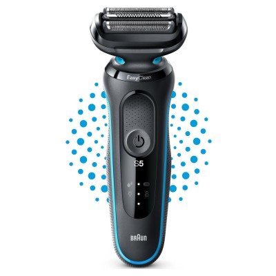Електрична бритва BRAUN Series 5 51-M1000s чорна/м'ятна