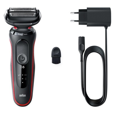Електрична бритва BRAUN Series 5 51-R1000s чорна/червона