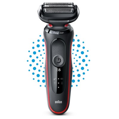 Електрична бритва BRAUN Series 5 51-R1000s чорна/червона