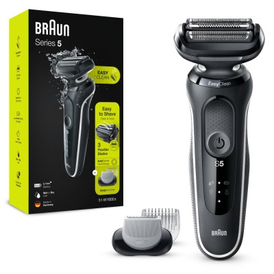 Електрична бритва BRAUN Series 5 51-W1600s Чорний / Білий