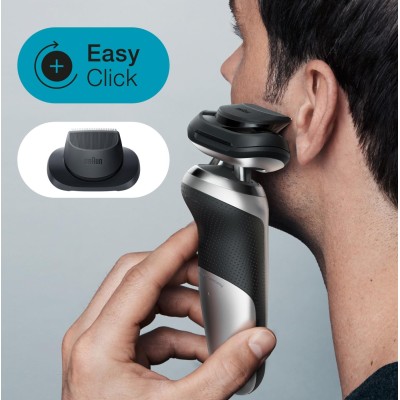 Електрична бритва BRAUN Series 7 71-S4200cs Сріблястий / Чорний