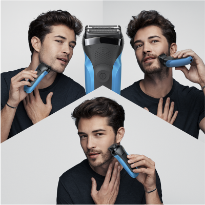Електрична бритва BRAUN Електрична бритва Series 3 310BT black/blue