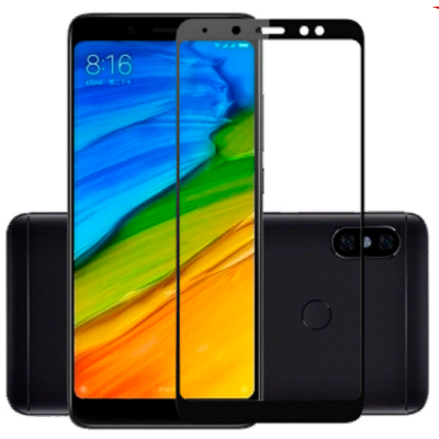 Захисне скло Xiaomi Redmi 5 Plus Optima 3D Full glue Black