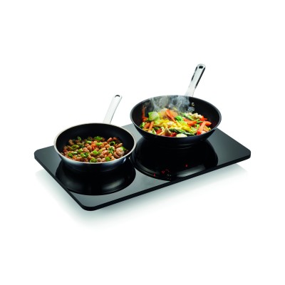 Индукционная плитка Gorenje ICE3500DP/2 зоны нагрева/7 уровней мощности/сенсорное управление/черная (ICE3500DP)