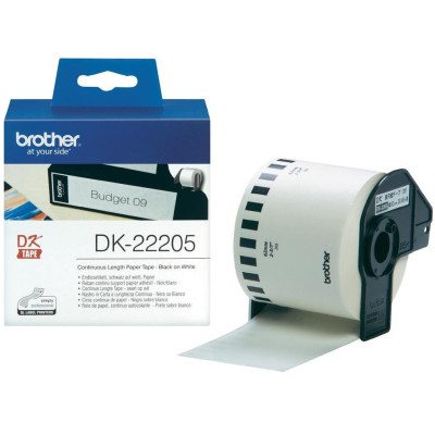 Купити Картридж Brother для специализированного принтера QL-1060N/QL-570QL-800 (62mm x 30.48M) (DK22205)