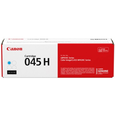 Картридж Canon 045H MF610/630 series Cyan (2200 стр) (1245C002)