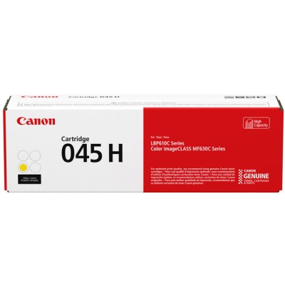 Картридж Canon 045H MF610/630 series Yellow (2200 стр) (1243C002)