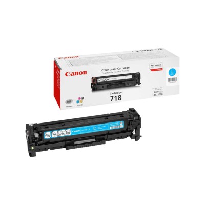 Картридж Canon 718 LBP7200/7210/7660/7680/8330/8340/8350/8360/8380/8540/8550/8580 Cyan (2900 стр) (2661B002)