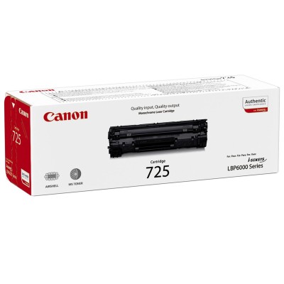 Картридж Canon 725 LBP6030/6020/MF3010 Black (1600 стр) (3484B002)