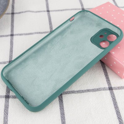Купити Чехол Silicone Case Full Camera Protective (AA) NO LOGO для Apple iPhone 12 (6.1") Зеленый / Pine green Купити Чехол Silicone Case Full Camera Protective (AA) NO LOGO для Apple iPhone 12 (6.1") Зеленый / Pine green