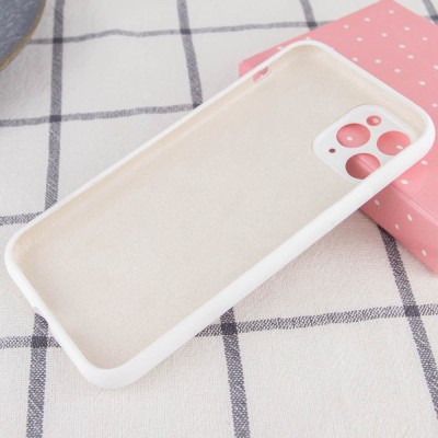 Купити Чехол Silicone Case Full Camera Protective (AA) NO LOGO для Apple iPhone 12 Pro Max (6.7") Белый / White