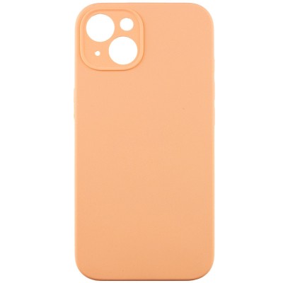 Купити Чехол Silicone Case Full Camera Protective (AA) NO LOGO для Apple iPhone 13 (6.1") Оранжевый / Cantaloupe