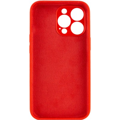 Купити Чехол Silicone Case Full Camera Protective (AA) NO LOGO для Apple iPhone 13 Pro (6.1") Красный / Red