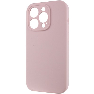 Купити Чехол Silicone Case Full Camera Protective (AA) NO LOGO для Apple iPhone 14 Pro (6.1") Розовый / Chalk Pink