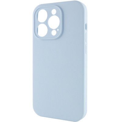 Купити Чехол Silicone Case Full Camera Protective (AA) NO LOGO для Apple iPhone 15 Pro Max (6.7") Голубой / Sweet Blue