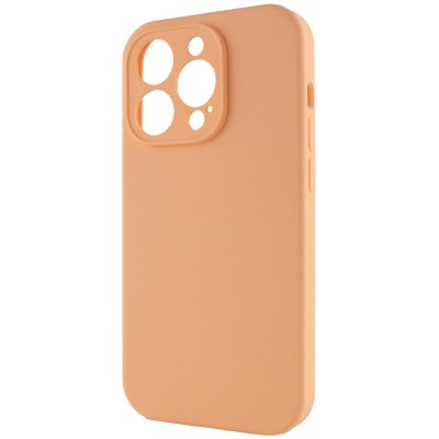 Купити Чехол Silicone Case Full Camera Protective (AA) NO LOGO для Apple iPhone 15 Pro Max (6.7") Оранжевый / Cantaloupe
