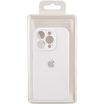 Чехол Silicone Case Full Camera Protective (AA) для Apple iPhone 12 Pro Max (6.7") Белый / White / PVH