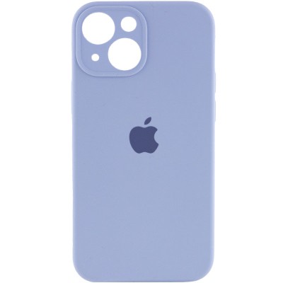 Чехол Silicone Case Full Camera Protective (AA) для Apple iPhone 13 (6.1") Голубой / Lilac Blue / PVH Чехол Silicone Case Full Camera Protective (AA) для Apple iPhone 13 (6.1") Голубой / Lilac Blue / PVH