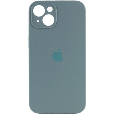 Чехол Silicone Case Full Camera Protective (AA) для Apple iPhone 13 (6.1") Зеленый / Pine green / PVH