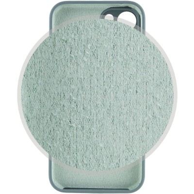 Чехол Silicone Case Full Camera Protective (AA) для Apple iPhone 13 (6.1") Зеленый / Pine green / PVH