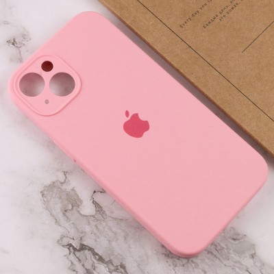 Купити Чехол Silicone Case Full Camera Protective (AA) для Apple iPhone 13 (6.1") Розовый / Light pink / PVH Купити Чехол Silicone Case Full Camera Protective (AA) для Apple iPhone 13 (6.1") Розовый / Light pink / PVH