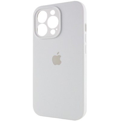 Купити Чехол Silicone Case Full Camera Protective (AA) для Apple iPhone 13 Pro (6.1") Белый / White / PVH