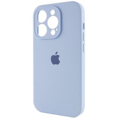 Купити Чехол Silicone Case Full Camera Protective (AA) для Apple iPhone 13 Pro (6.1") Голубой / Lilac Blue / PVH
