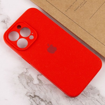 Купити Чехол Silicone Case Full Camera Protective (AA) для Apple iPhone 14 Pro Max (6.7") Красный / Red / PVH