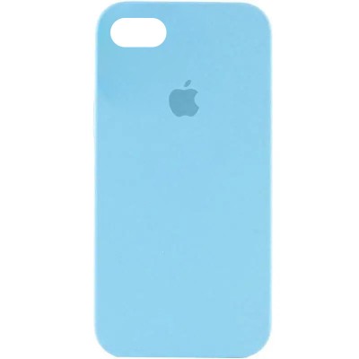 Купити Чохол Silicone Case Full Protective (AA) для Apple iPhone SE (2020) Бірюзовий / Swimming pool