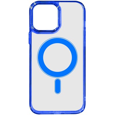Купити Чехол TPU Iris with MagSafe для Apple iPhone 12 Pro / 12 (6.1") Синий