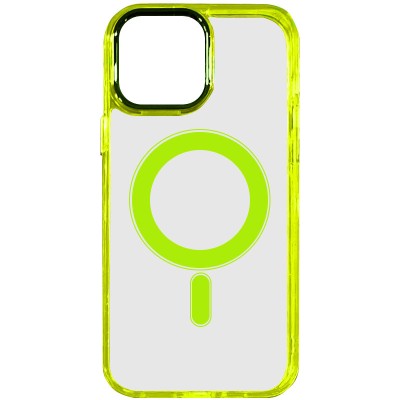 Купити Чехол TPU Iris with MagSafe для Apple iPhone 13 Pro Max (6.7") Желтый