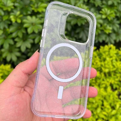 Купити Чехол TPU Radiance with MagSafe для Apple iPhone 13 Pro (6.1") Clear